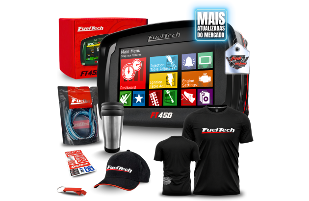 Fueltech Ft450 Com Chicote 3m + Ultra Brinde+ 12x Sem Juros