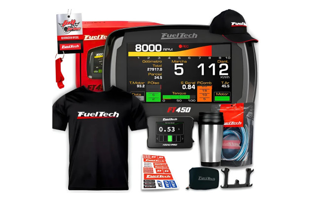 Fueltech Ft450 + Wideband Nano Pro P