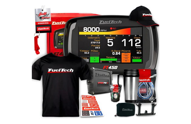 Fueltech Ft450 + Sparkpro 6