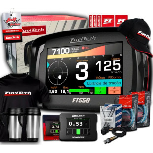 Fueltech Ft550 3 Metros + Wideband Nano Pro 2m C/ Sonda 4.2
