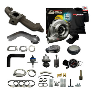 Kit Turbo Opala 4cc Com Turbina Auto Avionics A240