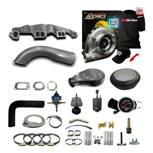 Kit Turbo Opala 6cc Com Turbina Avionics A1