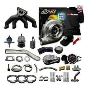 Kit Turbo Vw Ap Farol Carburado + Turbina Auto Avionics A50