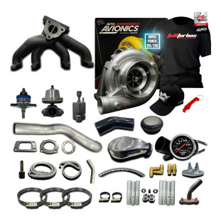 Kit Turbo Vw Ap Pulsativo Farol Carburado Turbina A240 .48