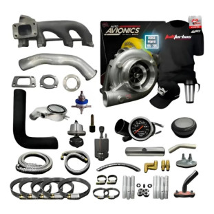 Kit Turbo Vw Ap Ar E Direção Carb.+ Turbina Auto Avionics