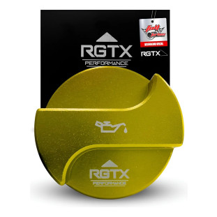 Tampa De Óleo C/ Vedação Dourado Rgtx Amarelo
