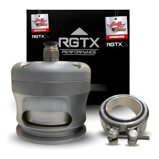 Válvula Blow Off 50mm Prata - Rgtx