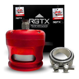 Válvula Blow Off 50mm Vermelha - Rgtx