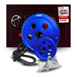 Kit Roda Fonica Vw A Ar + Alternador Correia Simples V