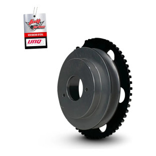 Polia Roda Fônica Chevette Unique Prata