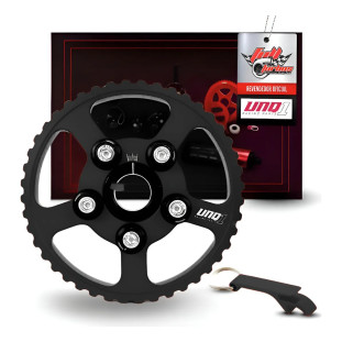 Polia Regulável Do Comando Vw Ap 8v Preta - Unique