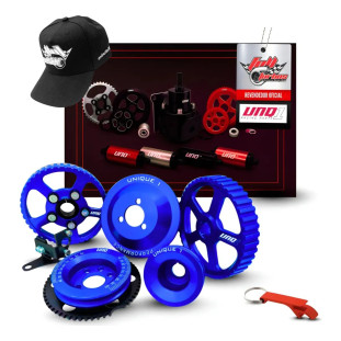 Kit Polias Vw Ap 8v Gol Parati Saveiro Azul - Unique 1