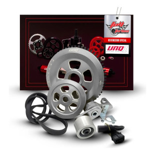 Kit Polias Fusca Com Esticador Poly V Prata Unique1