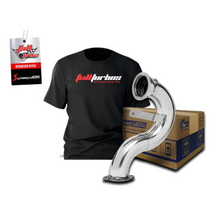Downpipe Superedition Tracker 1.4 Turbo - Dw14153 Prateado