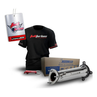 Downpipe Superedition Inox Audi A5 2.0 Tfsi B9 - Dwb9190 Cinza Claro