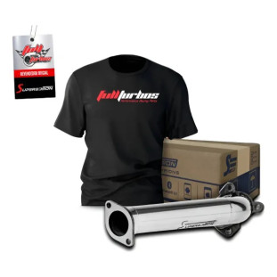 Downpipe Superedition Inox L200 Triton 3.2t 180cv Prata