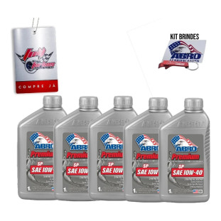 Óleo 5 Litros Abro Sae 10w40 Semissintético Premium