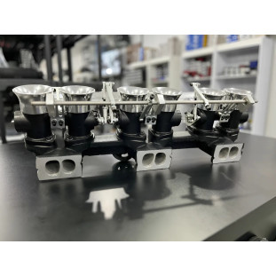 Coletor Admissão Opala 6cc Com Throttle Body Triplo Prata