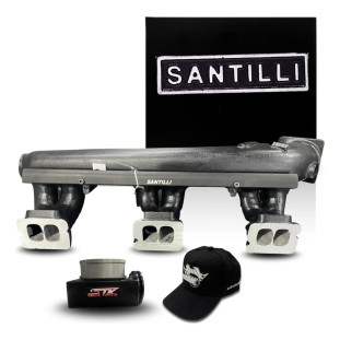 Coletor De Admissão Santilli Opala 6cc Plenum + Tbi
