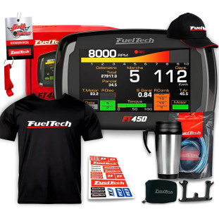 Fueltech Ft450 6 Metros + Ultra Brindes+ 12x Sem Juros