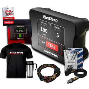 Fueltech Wideband Nano Pro Chicote 4,5m / Sonda Bosch 4.2