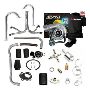 Kit Turbo Fusca 1.6 Dupla Carburação Com Turbo Aut 1600 T2
