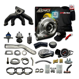 Kit Turbo Vw Ap Farol Carburado + Turbina Auto Avionics A50