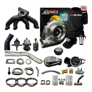 Kit Turbo Vw Ap Farol Carburado + Turbina Auto Avionics A240