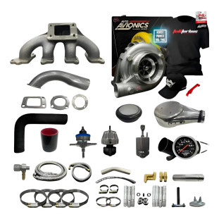 Kit Turbo Chevette 1.6 Com Turbina Auto Avionics A240 Apl