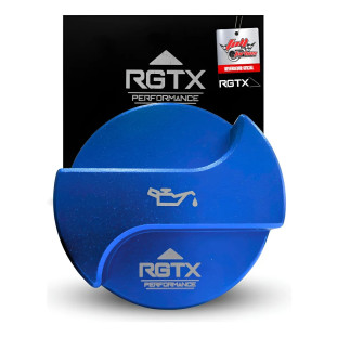 Tampa De Óleo C/ Vedação Azul Rgtx Azul