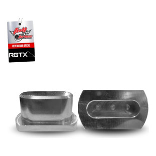 Buchas Trambulador Vw Ap Aluminio Prata - Rgtx