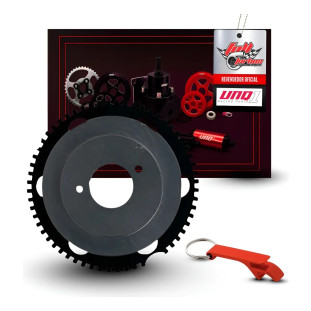 Polia Roda Fônica Chevette Unique Prata