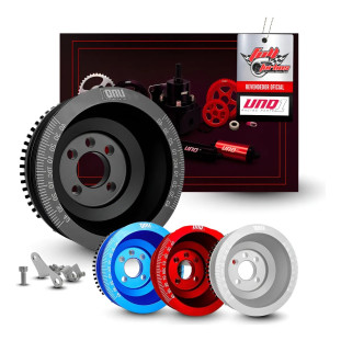 Polia Rodafonica Ap 8v Poly V Sextavada Unique