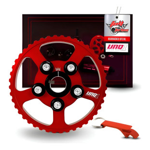 Polia Regulável Do Comando Vw Ap 8v Vermelha - Unique