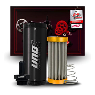 Filtro De Combustível Lavável 8mm Grande - Unique