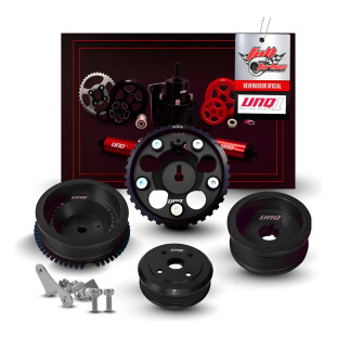 Kit Polias Chevette Ohc Preta - Unique1