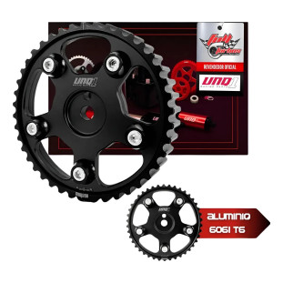 Polia Regulável Comando Gm Monza Kadet Preta - Unique1