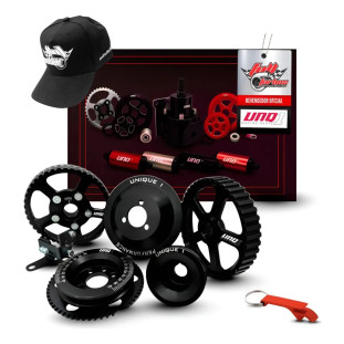 Kit Polias Vw Ap 8v Gol Parati Saveiro Preta - Unique 1