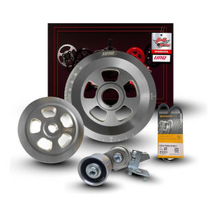 Kit Polias Fusca Prata Com Esticador Poly V Unique1