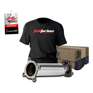 Downpipe Superedition Inox Audi A5 2.0 Tfsi B8 - Dwb8182 Prateado