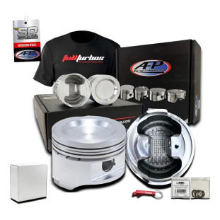Kit Pistão Afp Vw Ap 2.0 Turbo 82,5mm + Anel Std