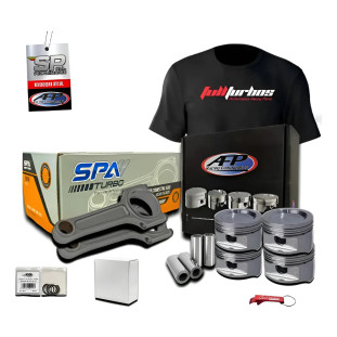 Kit Pistao Forjado Bloco Alto 159m Afp/biela Spa/anéis/pino