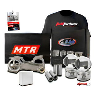 Kit Pistão Forjado Afp Ap 1.6/ 81,50 /bielas Mtr/pino/anel